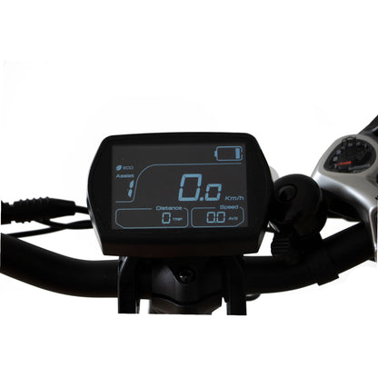 Close-up of Eunorau G30 Cargo electric bikes display on a white background